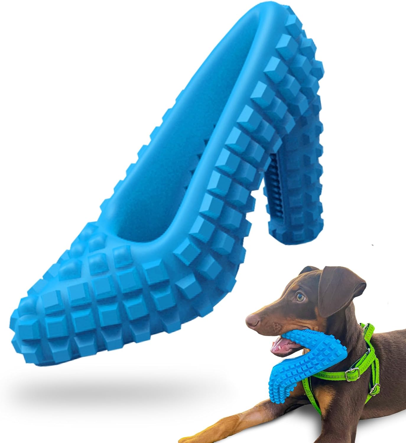 TOME Dog Toys - for aggressive chewers - Shoe-shaped toy for small and medium dogs - Promotes mental stimulation and alleviates boredom