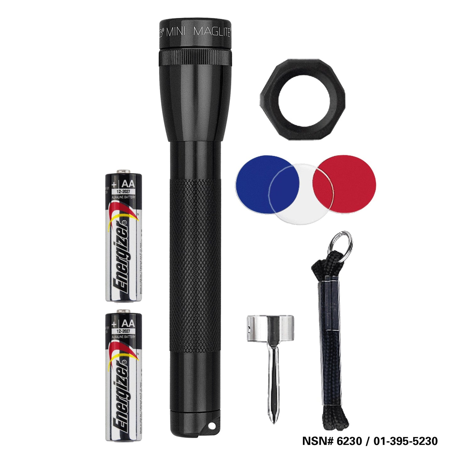 Maglite Mini Incandescent 2-Cell AA Flashlight Combo