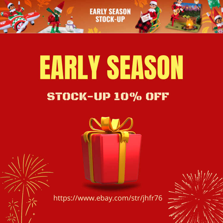 Early Season Elf on the Shelf : Stock-Up
