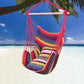 Hammock Chairs with Pillows Distinctive Cotton Canvas Hanging Rope Chair with Pillows